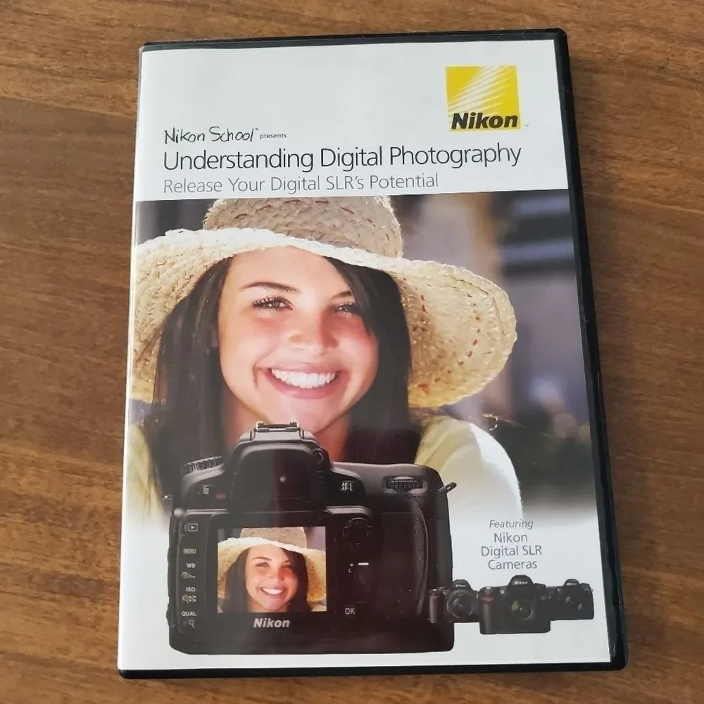 Nikon School 2 DVD Lot Understand Digital Photography Fast Fun Easy SLR Camera